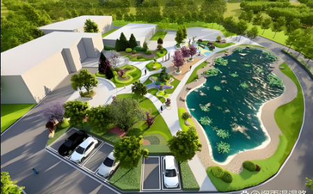 一座公园的设计诗行